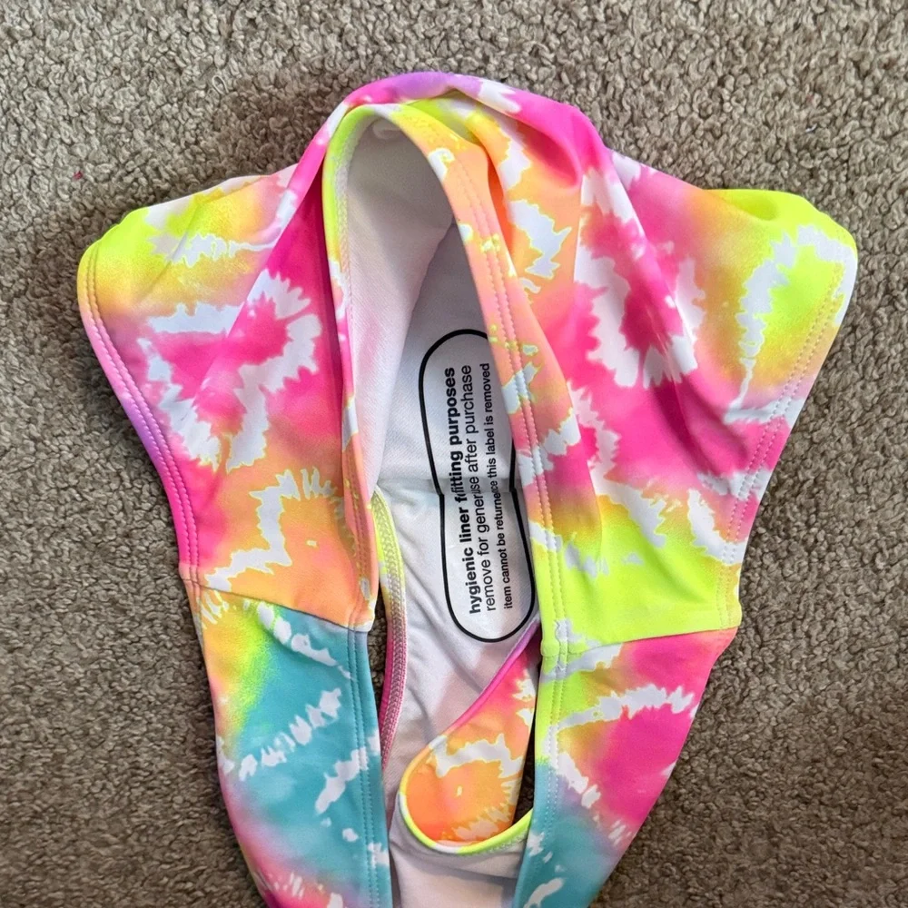 Children’s Place Colorful Heart Pattern Kids Swim Set
